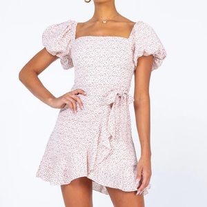 PRINCESSPOLLY PINK FLORAL DRESS